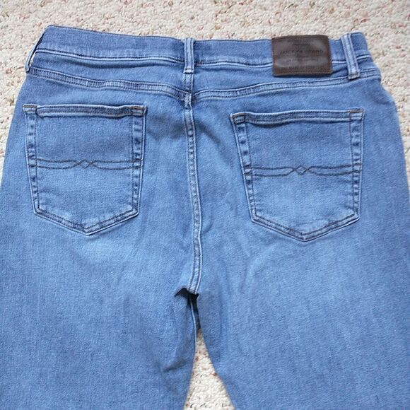 Lucky Brand Jeans 363 Straight Men 34x30/32x28" Blue Stretch Denim - Picture 10 of 11